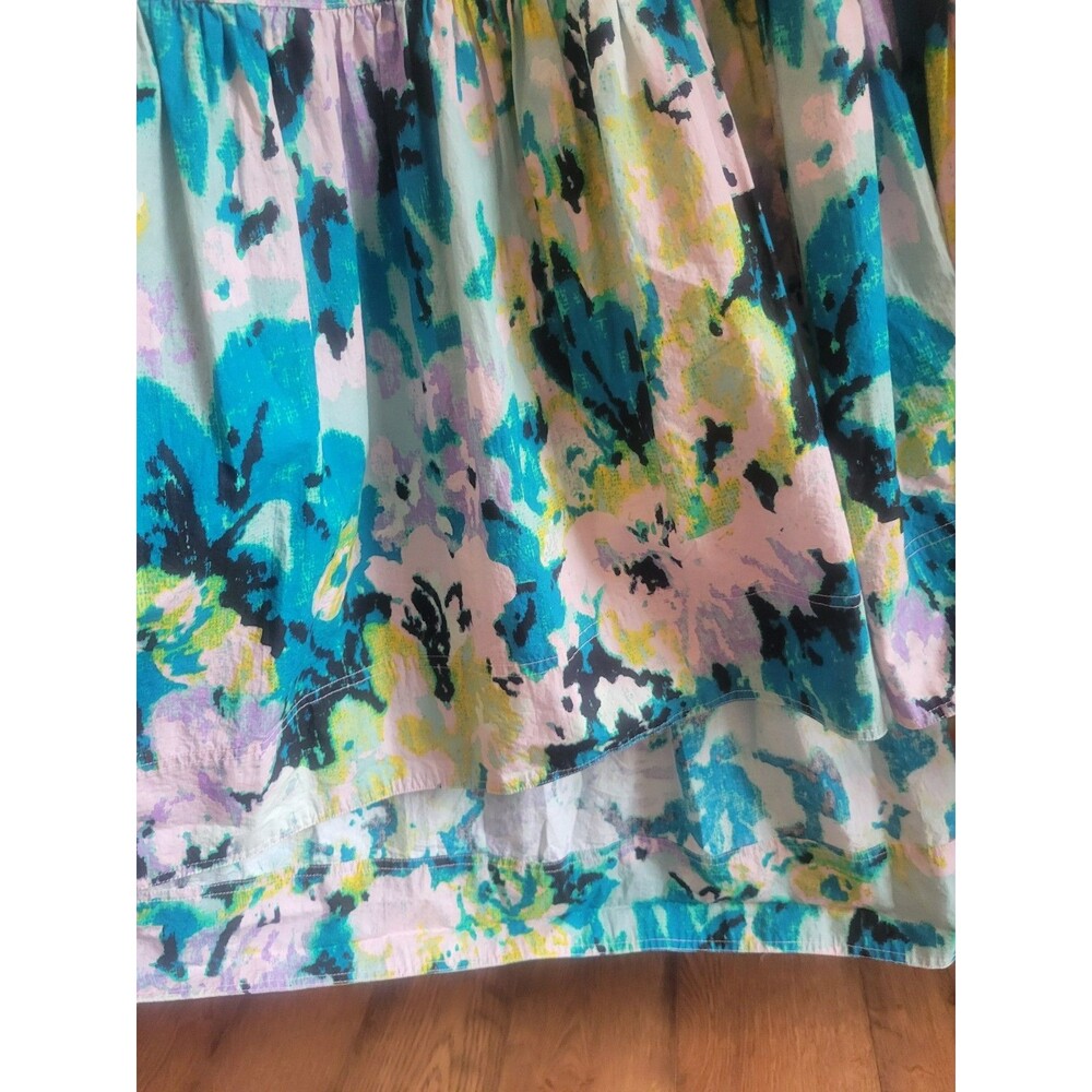 Free People Long Love Triangle Midi Dress Boho Hippy Festival Embroidered EUC S - Picture 10 of 14